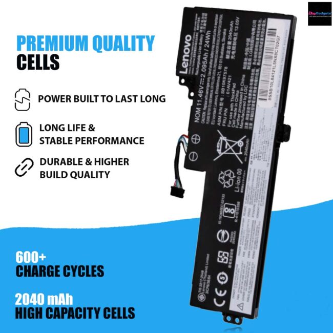 Lenovo 01AV489 original battery