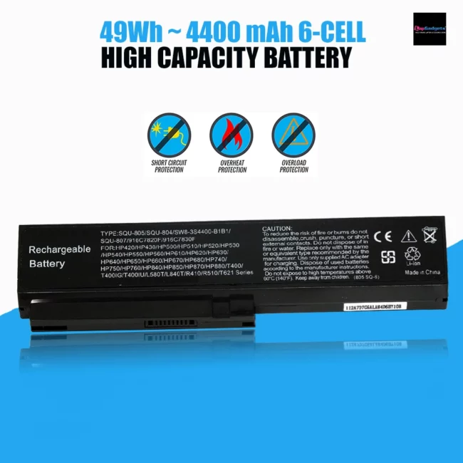 Laptop Battery for HCL SQU-805
