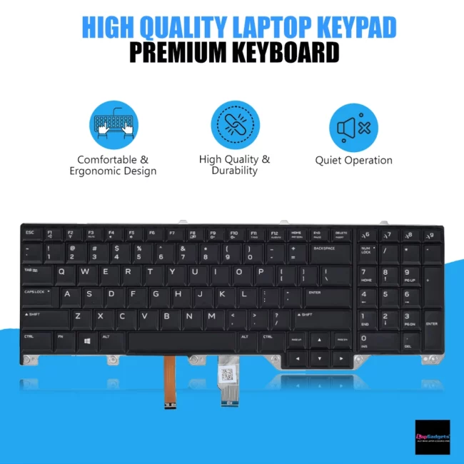 Laptop Keyboard for Dell Alienware 17 R4
