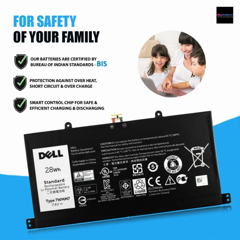 Dell 7wmm7 Original Laptop Battery