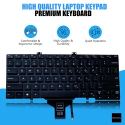 Laptop Keyboard For Dell 7400