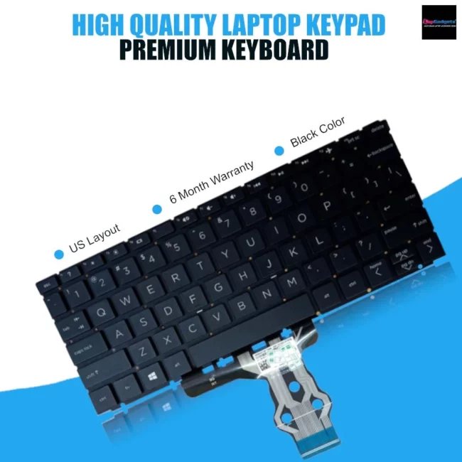 HP Pavilion x360 Laptop Keyboard