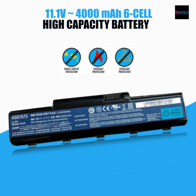 Compatible AS07A73 Laptop Battery For Acer, acer laptop battery, acer laptop battery price
