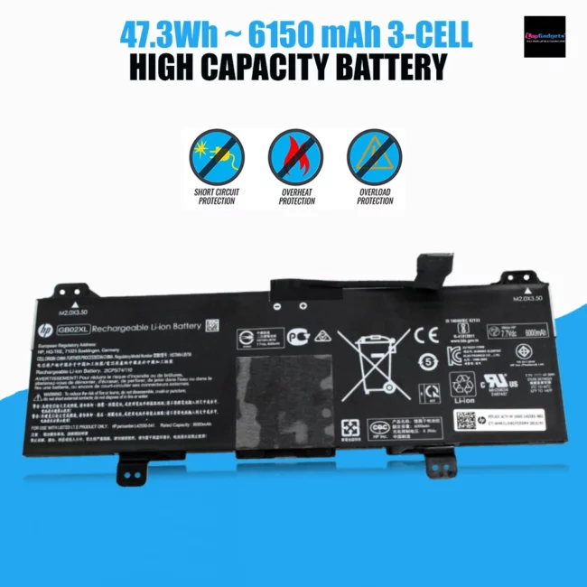 HP Original GB02XL Laptop Battery, hp laptop original battery price, hp laptop battery price original