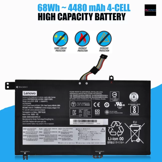 Buy Original L18M4PF5 Lapatop battery for Lenovo, Buy original l18m4pf5 laptop battery for lenovo price, lenovo battery price, lenovo battery, lenovo laptop battery price