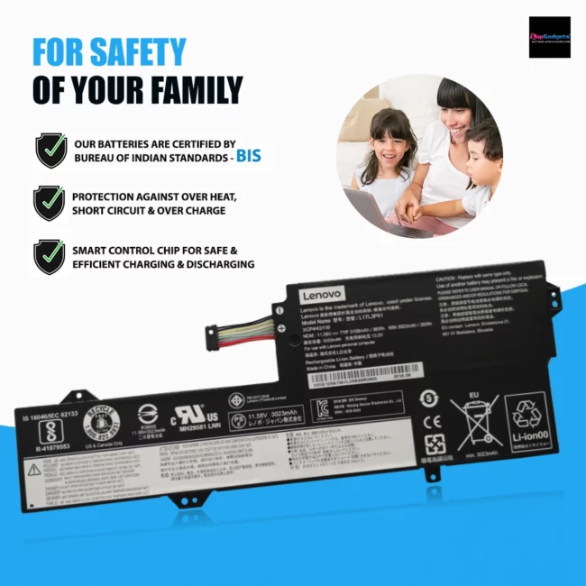 Original lenovo laptop battery l17l3p61, Original lenovo laptop battery l17l3p61 price, Original lenovo laptop battery l17l3p61 replacement, Original lenovo laptop battery l17l3p61 lapgadgets