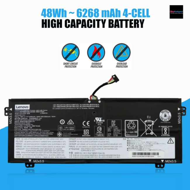 Original Lenovo Laptop battery L16C4PB1, Original lenovo laptop battery l16c4pb1 price, Original lenovo laptop battery l16c4pb1 replacement, Original lenovo laptop battery l16c4pb1 review, laptop battery for lenovo