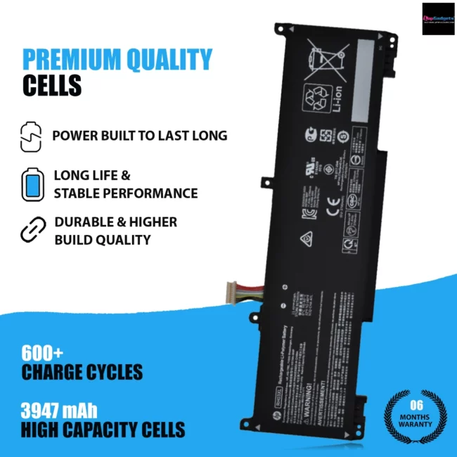 Original RH03XL Laptop Battery for HP,HP ProBook 450 G8 Notebook PC, HP ProBook 440 G8 Notebook PC, HP ProBook 430 G8 Notebook PC, HP Probook 630 G8, HP Probook 640 G8, HP Probook 650 G8 Notebook PC, HP ProBook 430 G8