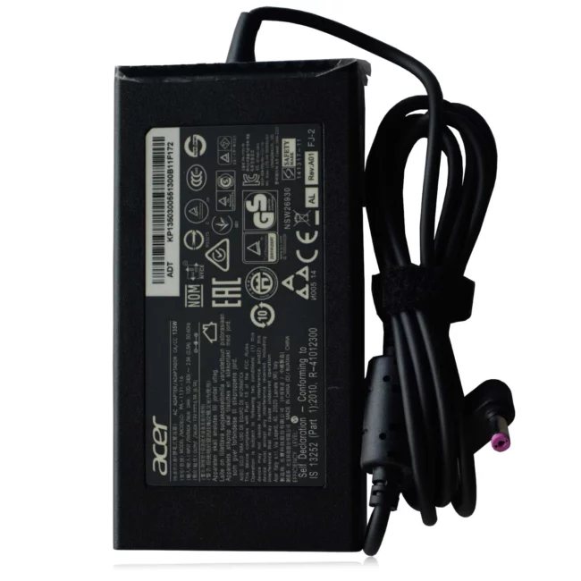 Original acer laptop charger 135W, acer laptop charger, acer laptop charger price, laptop charger price, acer adapter, adapter acer laptop, 135w ac adapter, acer laptop adapter, ac adapter ac adapter acer laptop