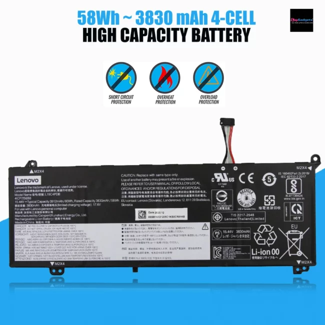 Buy new original l19c4pdb laptop battery lenovo, Lenovo Battery, lenovo battery price, lenovo laptop battery, lenovo laptop battery price, L19c4pdb battery price, L19c4pdb battery type, L19c4pdb battery replacement, Lenovo thinkbook l19c4pdb battery