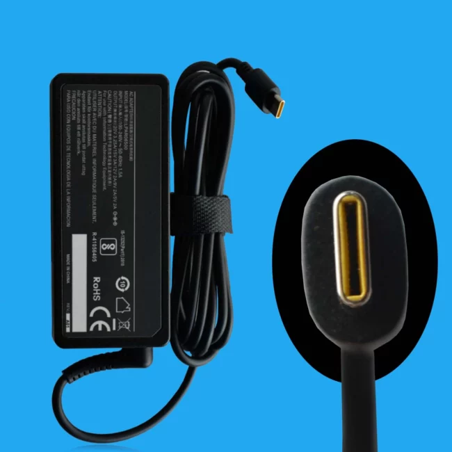 Compatible 65W Adapter, Compatible 65w adapter for laptop, Compatible 65w adapter usb c, 65w fast charger type c, universal laptop charger 65w