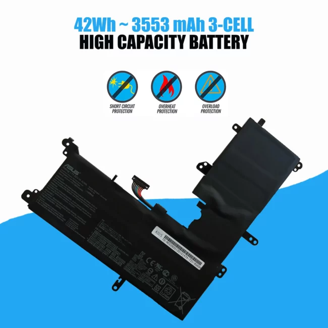 asus vivobook flip 14, B31n1705 original battery replacement, Vivobook flip b31n1705 original battery, Vivobook flip b31n1705 original battery replacement