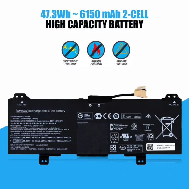 GM02XL Laptop Battery Replacement for HP, ca dseries, Gm02xl battery, Hp chromebook 14 gm02xl, Gm02xl replacement, Gm02xl battery replacement