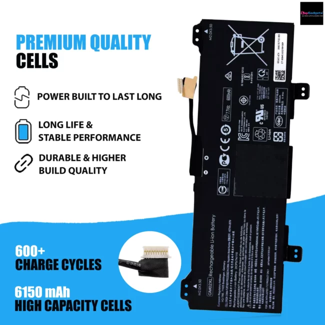 GM02XL Laptop Battery Replacement for HP, ca dseries, Gm02xl battery, Hp chromebook 14 gm02xl, Gm02xl replacement, Gm02xl battery replacement