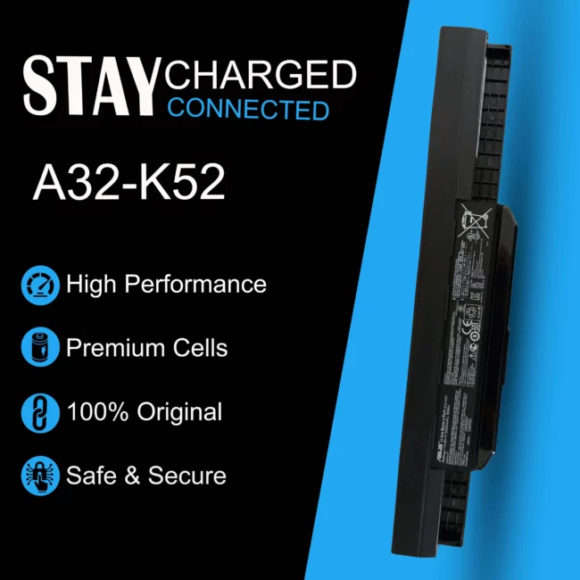Original Battery for Asus A32-K53, asus laptop battery price , laptop asus battery price, Laptop battery asus a32 k53 price, Laptop battery asus a32 k53 price in india, Laptop battery asus a32 k53 replacement, Laptop battery asus a32 k53 near me