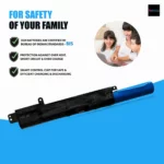 Original Laptop Battery for Asus A31N1719, A31n1719 laptop battery price, A31n1719 laptop battery replacement