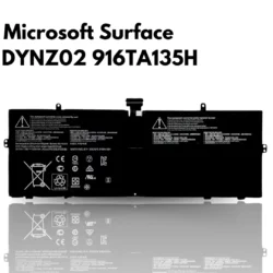 Buy New Original Laptop Battery For Microsoft Surface DYNZ02 916TA135H GO MODEL 1943 4Cell