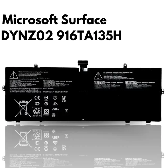 Buy New Original Laptop Battery For Microsoft Surface DYNZ02 916TA135H GO MODEL 1943 4Cell