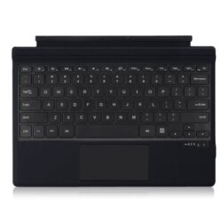 For Microsoft Surface Pro 3 / 4 / 5 / 6 / 7 / 7+ Magnetic Bluetooth Keyboard Leather Case with backlight