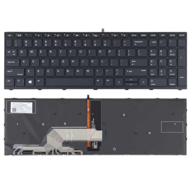 450 G5 backlit laptop