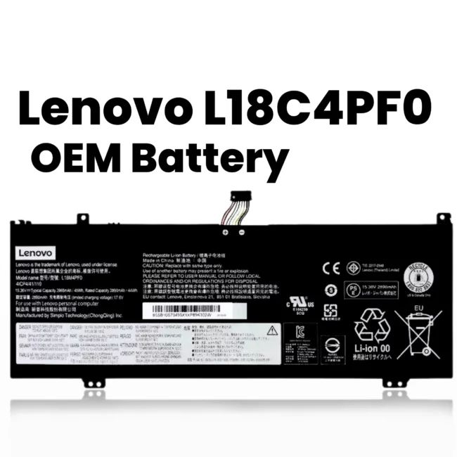 Lenovo L18C4PF0 Original Import Battery