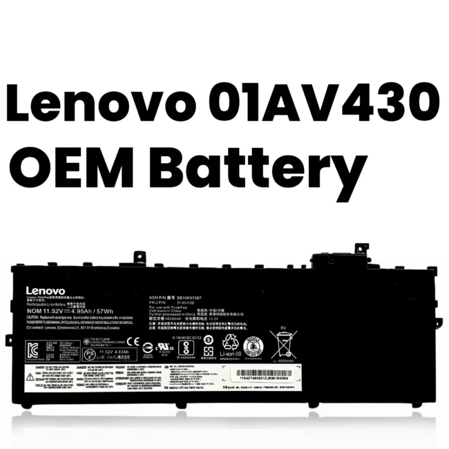 Lenovo 01AV430 Original Import Battery