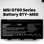 Buy New Compatible Battery BTY-M6D 9Cell For MSI ERAZER Laptop