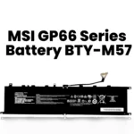Buy New BTY-M57 With 15.2v And 65wh Capacity OEM Battery For MSI GP66 GP76 Leopard 10UG 10UH 11UG 11UH SERIES 4 Cell Laptop Battery