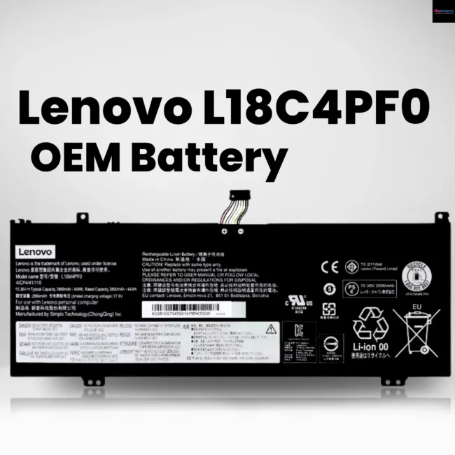 Lenovo L18C4PF0 Original Import Battery