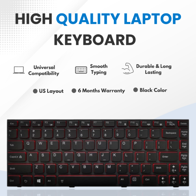 Y410P backlit keyboard