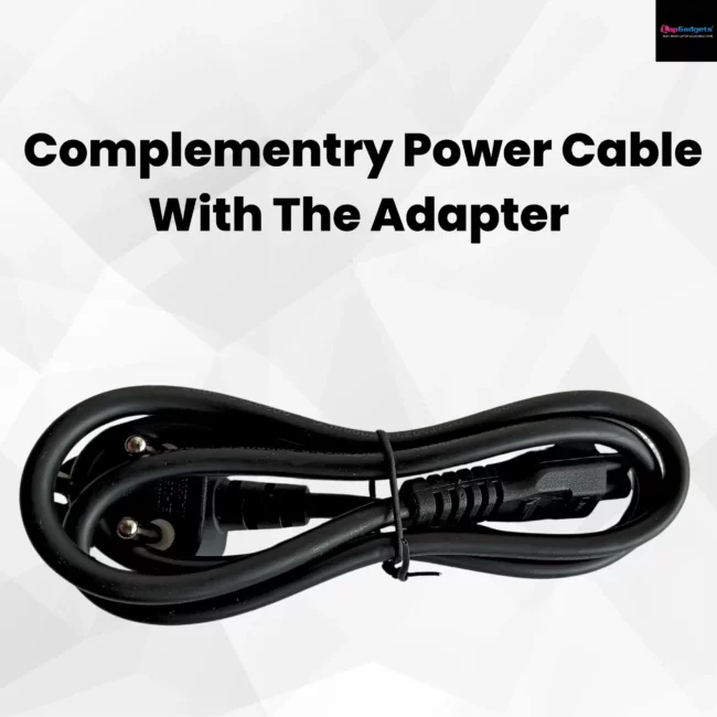 lenovo 100w Type-C Adapter with the Power Cable