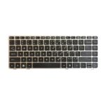 US Version Keyboard with Silver Frame for HP EliteBook 8470B 8470P 8470 8460 8460p 8460w ProBook 6460 6460b 6470