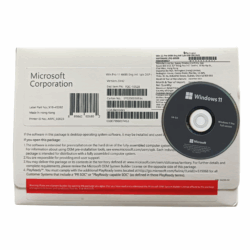 Windows 11 Pro 64Bit DVD
