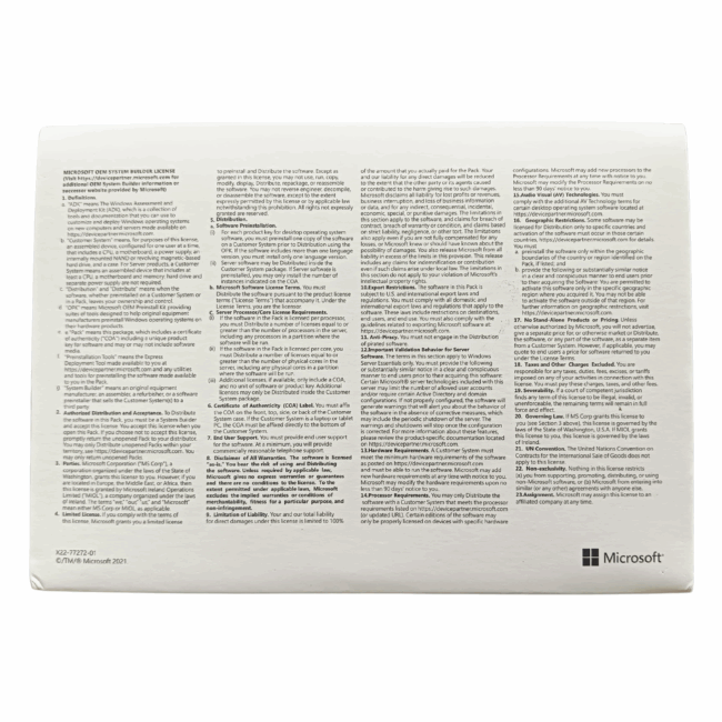 Windows 11 Pro 64Bit DVD