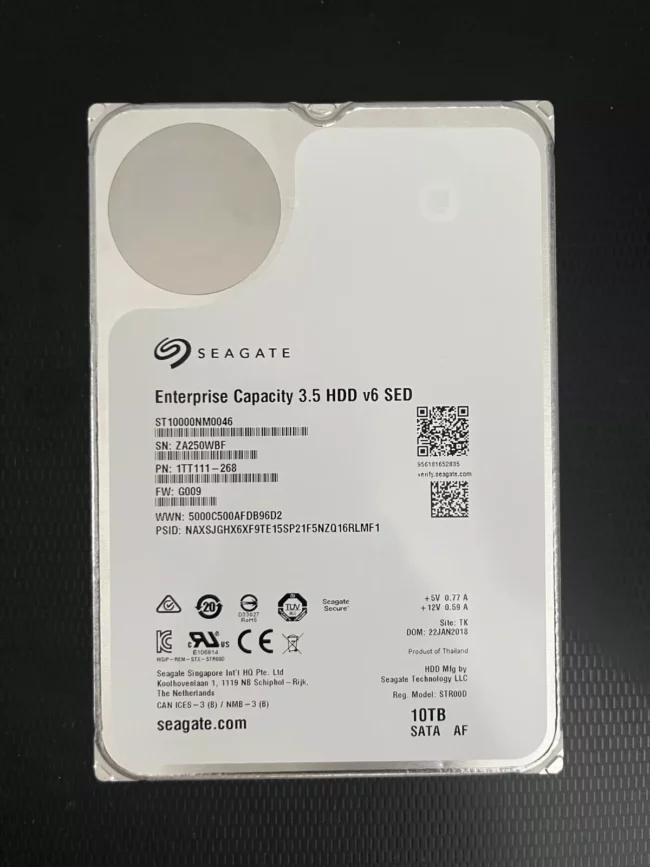 Seagate 10TB 7200RPM 256M 6Gb/s Hard Drive - ST10000NM0046