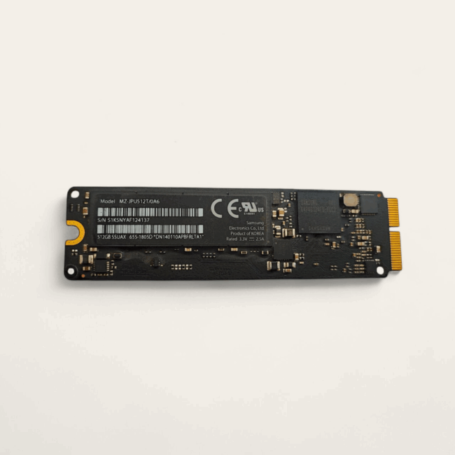 512 GB FOR SSD FOR APPLE A1466 A1502 A1398