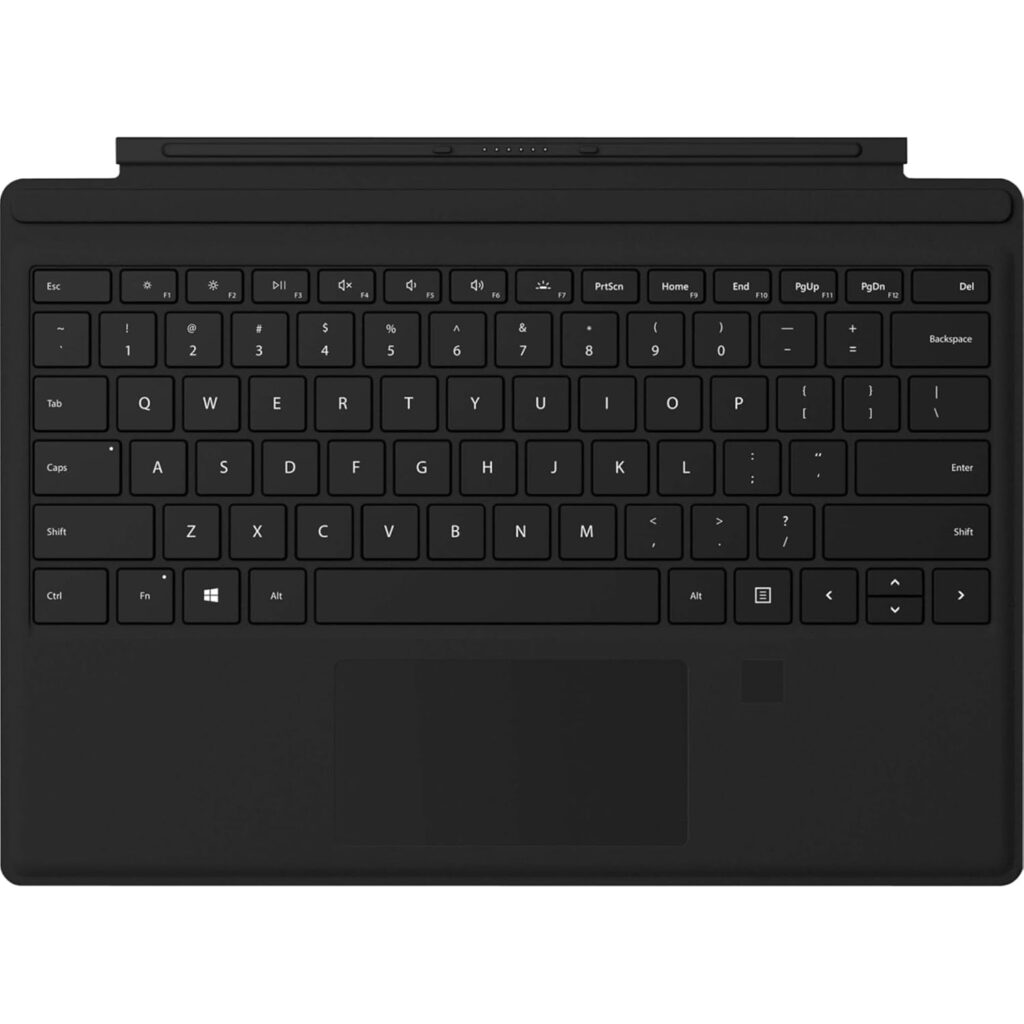 Original Microsoft Surface Pro 3 / Pro 4 / Pro 5 / Pro 6 / Pro 7 Keyboard with Cover & Fingerprint ID
