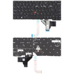 US Version Laptop Keyboard with Pointing for Lenovo Thinkpad X13 Gen 4 X13 Yoga Gen 4