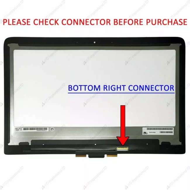HP Pavilion X360 13-S168NR 13-s101TU 13-s102TU 13-s 100nx 13.3" FHD IPS LCD LED Touch Screen Assembly