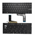 Black Backlit Replacement Keyboard for ASUS Vivobook X1402 / X1403 Series – US Layout