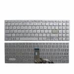 Silver Replacement Keyboard for ASUS VivoBook K513 / K513E / K513EA Series – US Layout (No Backlight)