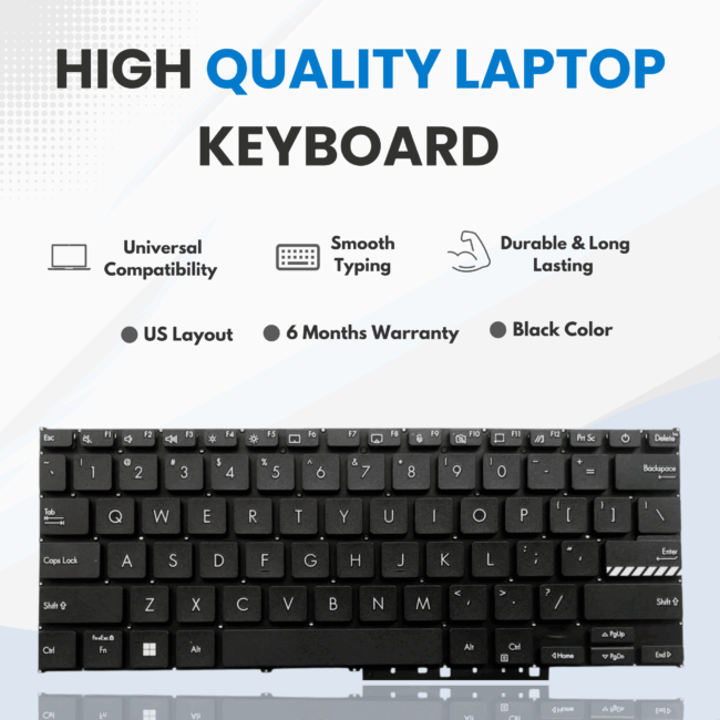 ASUS VivoBook X1404 Keyboard