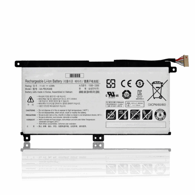 AA-PBUN3AB AA-PBUN3QB Laptop Battery for Samsung Notebook 5 NP550XTA-K0 NP550XTA-K01US NP530E5M NP740U NP740U3L NP740U5L NP730QAA Odyssey NP800G5M Series