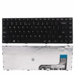 Laptop Keyboard Compatible for Lenovo Ideapad 100-14 / 100-14IBY / 80MH – US Layout (Black, No Backlight)