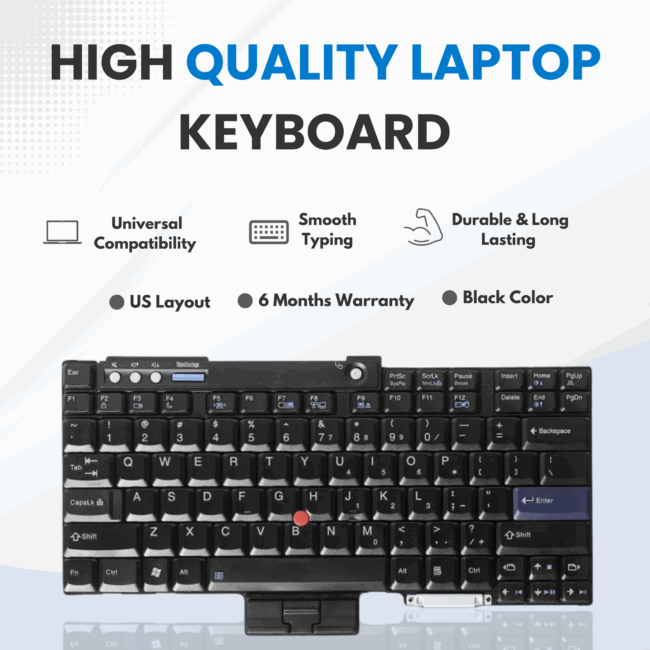 Lenovo ThinkPad T400 backlit keyboard