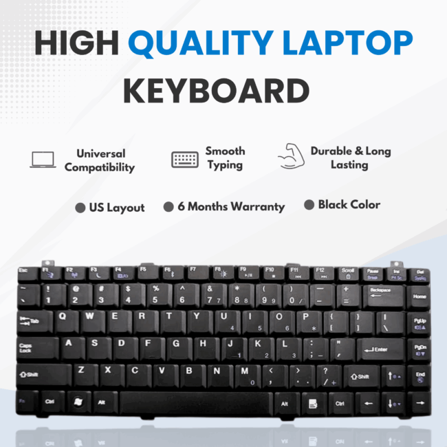 Gateway M-16 laptop keyboard