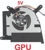 New CPU GPU Cooling Fans for ASUS TUF Dash (2022) F15 FX517 FX517ZC FX517ZM FX517ZR RTX 3060 3070 Series Laptop Replacement Fan DC 5V Fan (1 Pair)