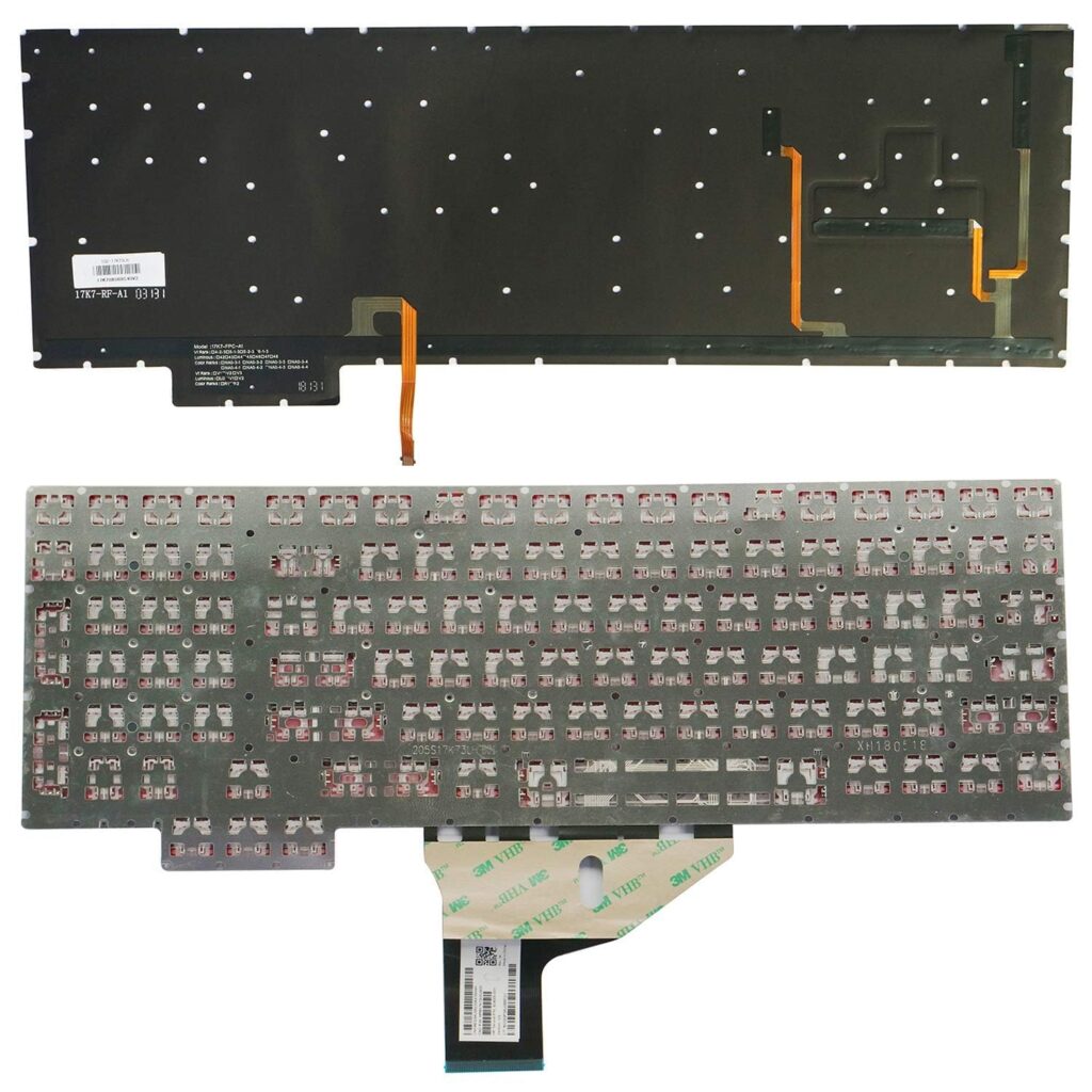 Red Backlit Laptop Keyboard Replacement Compatible with HP Omen 15-CE Series