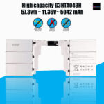 Replacement Battery G3HTA049H Compatible for Microsoft Surface Book 2nd Gen 13.5" 1835 (Keyboard side battery)