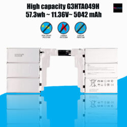 Replacement Battery G3HTA049H Compatible for Microsoft Surface Book 2nd Gen 13.5" 1835 (Keyboard side battery)